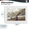 thumbnail image 4 of Stupell Industries Cottage Vintage Gathering Spring Blossoms White Framed Print Under Glass, 23 x 17, by Leah Straatsma, 4 of 8