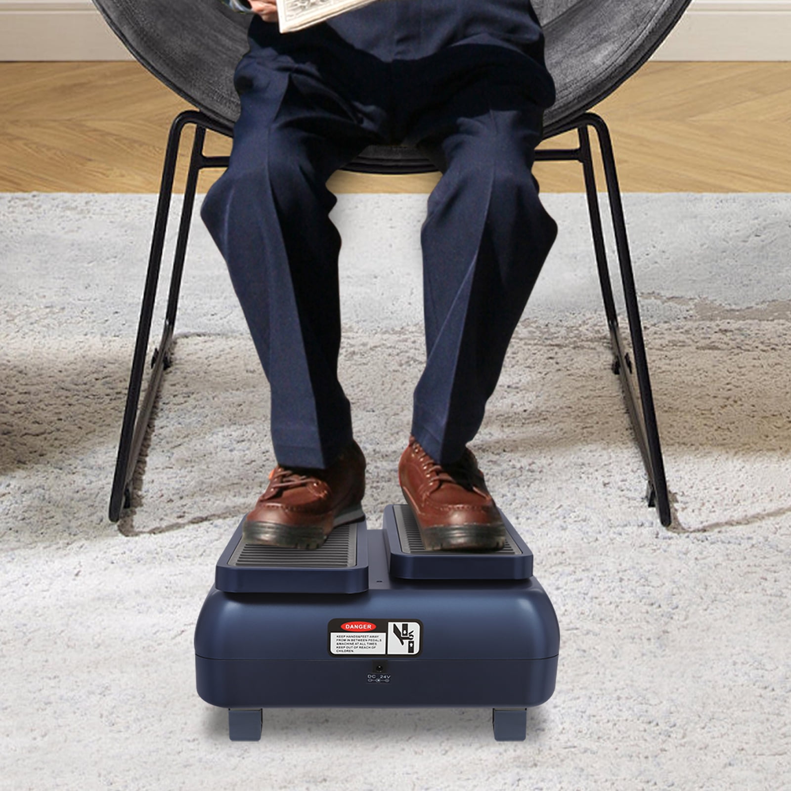Foot Massager Electric Foot Circulation Device Foot Exercise Device for Rehabilitation&Exercise Use