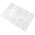 thumbnail image 2 of Kids Tracing Stencils 15Pcs Hollow Painting Stencil Drawing Tools For Artists 10.4X17.8CM, 2 of 3
