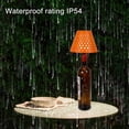thumbnail image 3 of Prenda Impermeable Recargable Decorativa La Lámpara Mesa LED Botella Vino 3600mAh IP54, 3 of 9