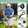 thumbnail image 6 of 100 ft Garden Hose That Won't Kink, Lightweight Flexible Water Hose with Solid Brass Fittings, Easy to Coil and Store for Lawn and Garden, 6 of 7