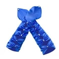 thumbnail image 4 of mmirethe Gants Longs pour Fête d'Opéra Femmes Dame Dîner Mascarade Soirée pour Fête Robe Bleue, 4 of 6