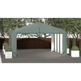 thumbnail image 3 of Sheltertube Wind And Snow-Load Rated Garage, 20X18X12 Green, 3 of 11