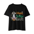 thumbnail image 2 of Ydojg Summer Tees For Boys Girls Easter Day Letters Prints Shirts Toddler Girl Short Sleeve Bunny T Shirt Kids Tops 9-10 Years, 2 of 4