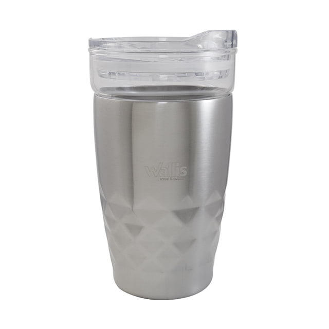 Termo C/Protector Deslizante 350ml Acabado Acero Wallia