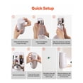 thumbnail image 6 of Automatic Air Freshener Dispenser 4-Pack, Battery Operated, Adjustable Settings, Wall Mount/Free Standing, for Home, Office, Bathroom - White, 6 of 6