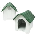 thumbnail image 4 of Casa para Perro chico/mediano Con Ventana Lateral Verde, 4 of 5