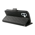 thumbnail image 4 of Compatible with iPhone 16 Wallet Flip Case, Classic PU Leather Shockproof Protective for Men Women Card Slots Kickstand Magnetic Closure Phone Case Cover for iPhone 16, Black, 4 of 9