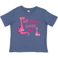 thumbnail image 3 of Inktastic My Nanny Loves Me Girls Baby T-Shirt, 3 of 5