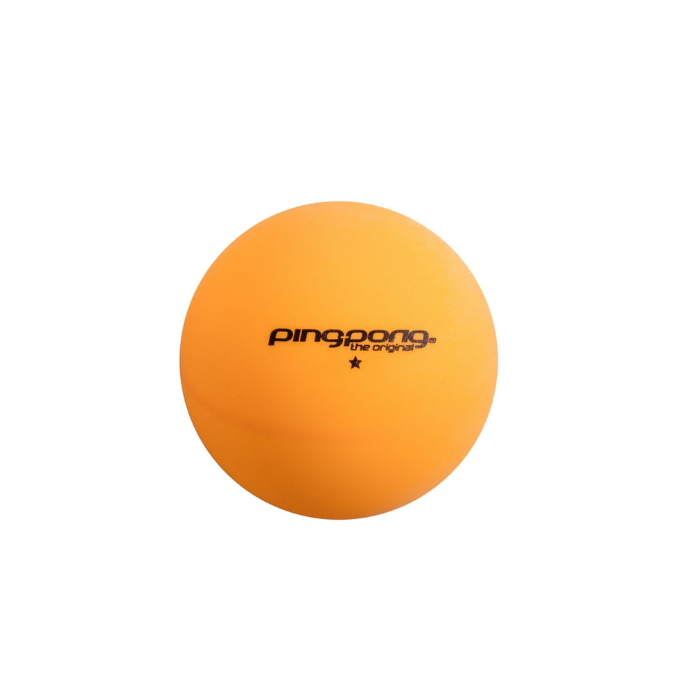 PingPong® 1Star 40mm RecreationalQuality Orange Table Tennis Balls