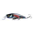 thumbnail image 2 of Pink Season 8.5cm/8.7g Bionic Bait Vibrant Color Realistic Looking 3D Eyes Design with Treble Hook Smooth Increase Fishing Rate Colorful Artificial Vivid Bait Angling Lure Gadget Fishing Supplies, 2 of 8