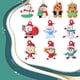 thumbnail image 5 of Colgante de árbol de Navidad, manualidades de bricolaje, colgantes de hombre de jengibre, decoración de festivales, adornos de ventana, cordón para sala de estar en casa Inevent HA009098-00, 5 of 7