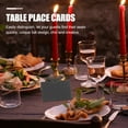 thumbnail image 4 of 50pcs Bat Places Cards Black Blank Place Cards Table Seating Place Cards for Halloween, 4 of 8