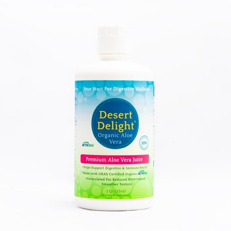 Aerobic Life Desert Delight Aloe Vera Juice (10% polysaccharides) 32 fl