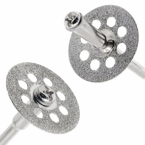 40 Lames De Scie Circulaire Pour Outils Rotatifs – Disques 25mm, Tige 2,35mm