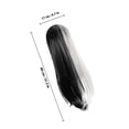 thumbnail image 2 of TABLETREANDS Peluca De Largo Y Liso Half Black Half White Para Cosplay Y Uso Diario, 2 of 8