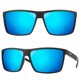 thumbnail image 1 of Gafas de sol MAXJULI Polarized Big para hombre y mujer UV400 negro/azul, 1 of 6