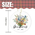 ⚡ Big Sale ! Chziua Grandparents Gifts Christmas Ornaments Ceramic