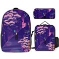 thumbnail image 1 of Spirited Away Backpack Study Smart System Organized Bookbag with Brain Food Lunch Kit, 1 of 5