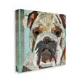 thumbnail image 3 of Stupell Industries Bulldog Pet Portrait Text Collage Graphic Art Gallery Wrapped Canvas Print Wall Art, Design by Traci Anderson, 3 of 7