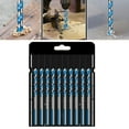 thumbnail image 4 of Juego multifuncional de acero de aleación de herramientas eléctricas para abridor de agujeros de de cerámica 5mm 10 piezas Zulema broca de carburo, 4 of 7