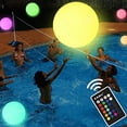 thumbnail image 2 of Juguetes para alberca - Pelota de playa LED con control remoto - 16 luces de colores y 4 m KIRALUMI KIRALUMI, 2 of 2