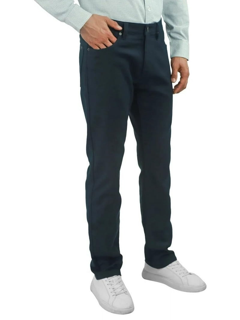 Jachs New York Men's Straight Stretch 5 Pocket Twill Pant (30W x