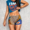 thumbnail image 3 of Lsque Colorful Dot Art Fish Pattern High Waisted Biker Shorts for Women-Tummy Control Fitness Athletic Workout Running Yoga Gym Shorts,Moisture-Wicking-Small, 3 of 9