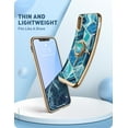 thumbnail image 3 of i-Blason Cosmo Snap Case Designed for iPhone Xs (2018) / iPhone X (2017), Slim with Built-in 360° Rotatable Ring Holder Kickstand Supports Car Mount (Ocean), 3 of 7