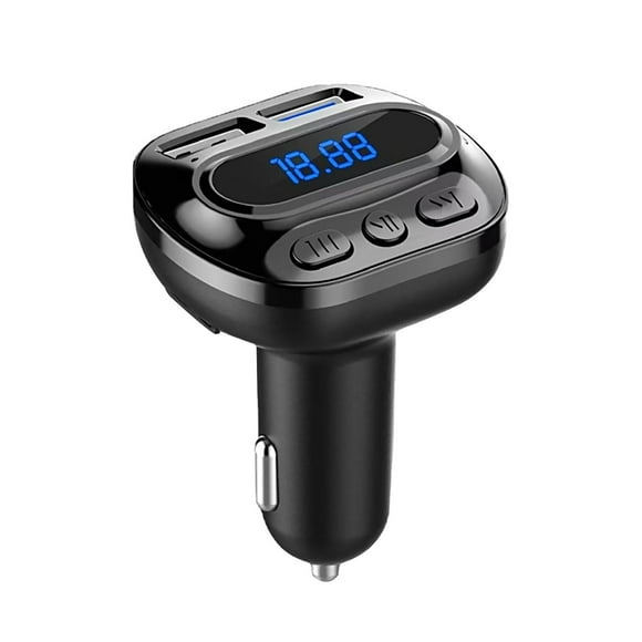 Car Mp3 Player LED Display Bluetooth Receiver Fm Transmitter Type-c Fast Charge Lossless Audio Decoding