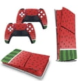 thumbnail image 5 of Watermelon Background with Seed PS5/PS5 Pro/PS5 Slim Digital Disc Skin Sticker For Console And Controller Skins, 5 of 7