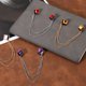 thumbnail image 4 of Uxcell Gem Chain Brooch Pins, Pin de Broche de Cadena Colgante, Insignia de Cristal Cuadrado para Hombres y Mujeres, Camisas, Tuxedo, Bufanda, Tono Plateado (Azul), 4 of 7