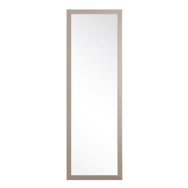 Brandt Works BM70THIN-L3 Modern Matte Gray Slim Floor Mirror