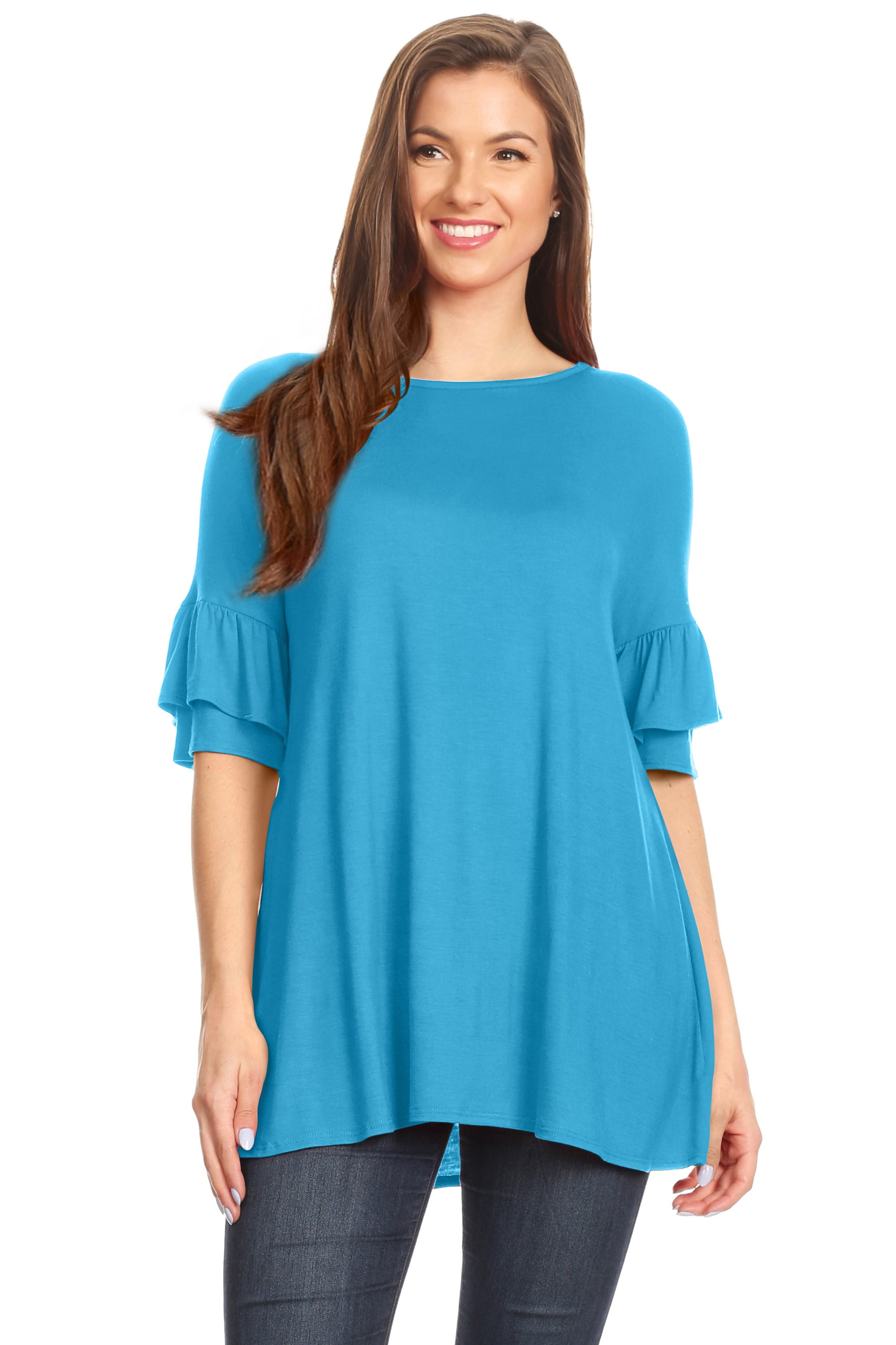 casual tunic tops to wear with leggings