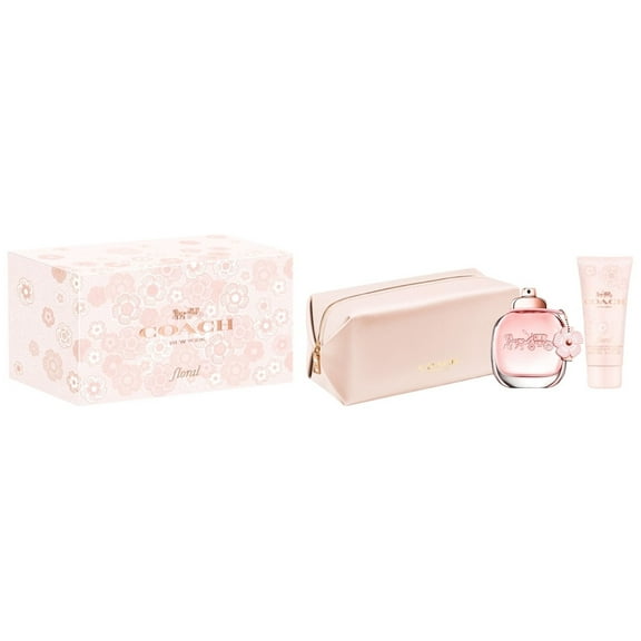 Coach Floral by COACH 3oz EDP Spray   3.3oz B/L   stylish pouch ) for WOMEN