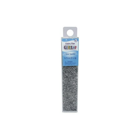 Extra Sparkle - Sulyn Glitter Extra Fine .75oz Silver Sparkle