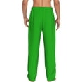 thumbnail image 3 of Bingfone Green Mens All Over Print Sleep Pajama Pants-Xx-Large, 3 of 9