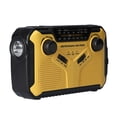 thumbnail image 3 of Digital FM AM WB Radio Emergencia al aire libre Solar Manivela Radio Linterna Luz de lectu Irfora Radio, 3 of 7
