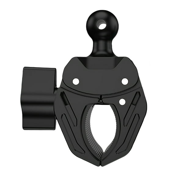 Motorcycle Phone Holder 17mm Ball Head Clamp Enhanced Stability Camera Mount Bracket Suitable For 20 To 40mm Handlebars Cycling Phone Mount With Not Slip Compression