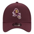 thumbnail image 2 of Youth New Era Maroon Arizona State Sun Devils 9FORTY A-Frame Adjustable Hat, 2 of 7