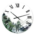 thumbnail image 2 of Designart 1 in Quartz Traditional Wall Clock, 2 of 2