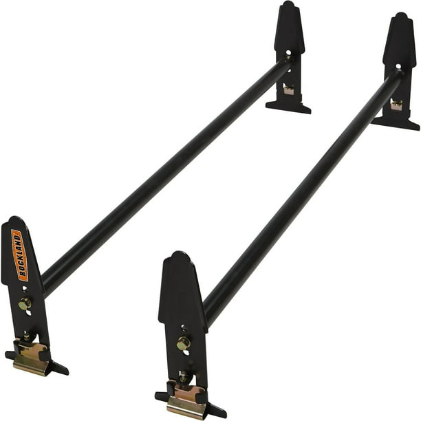 Rockland Multi Fit Steel Van Rack Rails for Oversized Cargo Storage