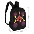 thumbnail image 2 of Gravity Falls Bill Cipher Backpack Casual Daypack School Bag Backpack Satchel Rucksack Shoulder, 2 of 5