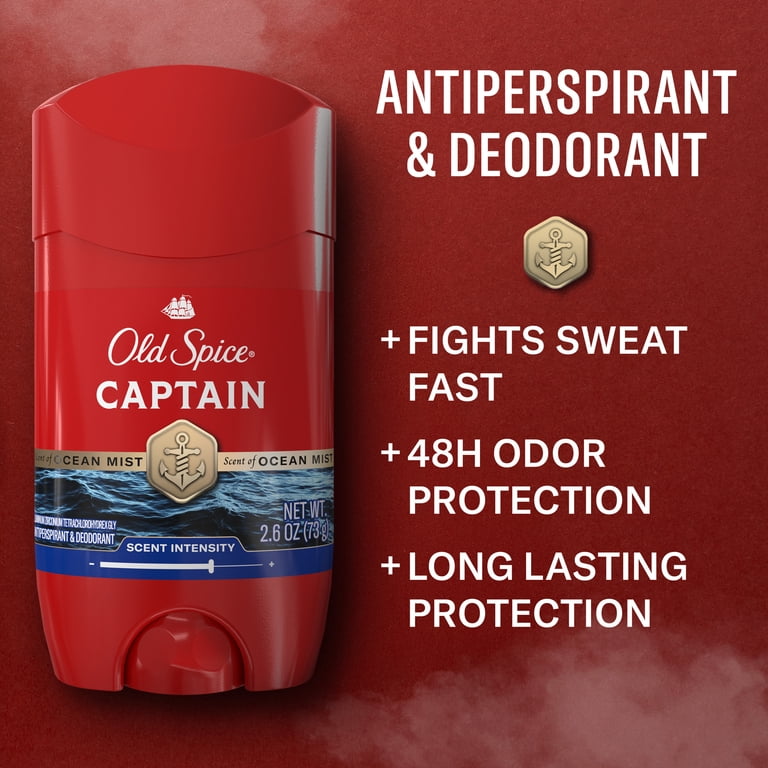 3 pack) Old Spice Deodorant for Men, Red Collection