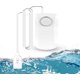 thumbnail image 1 of Alarma de fugas de agua de 130 dB, cable de 95 cm de largo con sensor, alarma de detección de fugas de agua de seguridad para el hogar, batería incluida JFHHH pequeña, 1 of 5