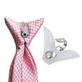 thumbnail image 2 of FNGZ Securing Clip Clearance 10PCS Men's and Women's Geometric Shape Executive Universal Tie Clip White, 2 of 4