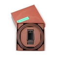 thumbnail image 2 of Marino Men's Comfort Click Ratchet Belt Casual Leather Belt for Men - Automatic Linxx Buckle, 1.5 Wide with Elegant Gift Box, 2 of 7