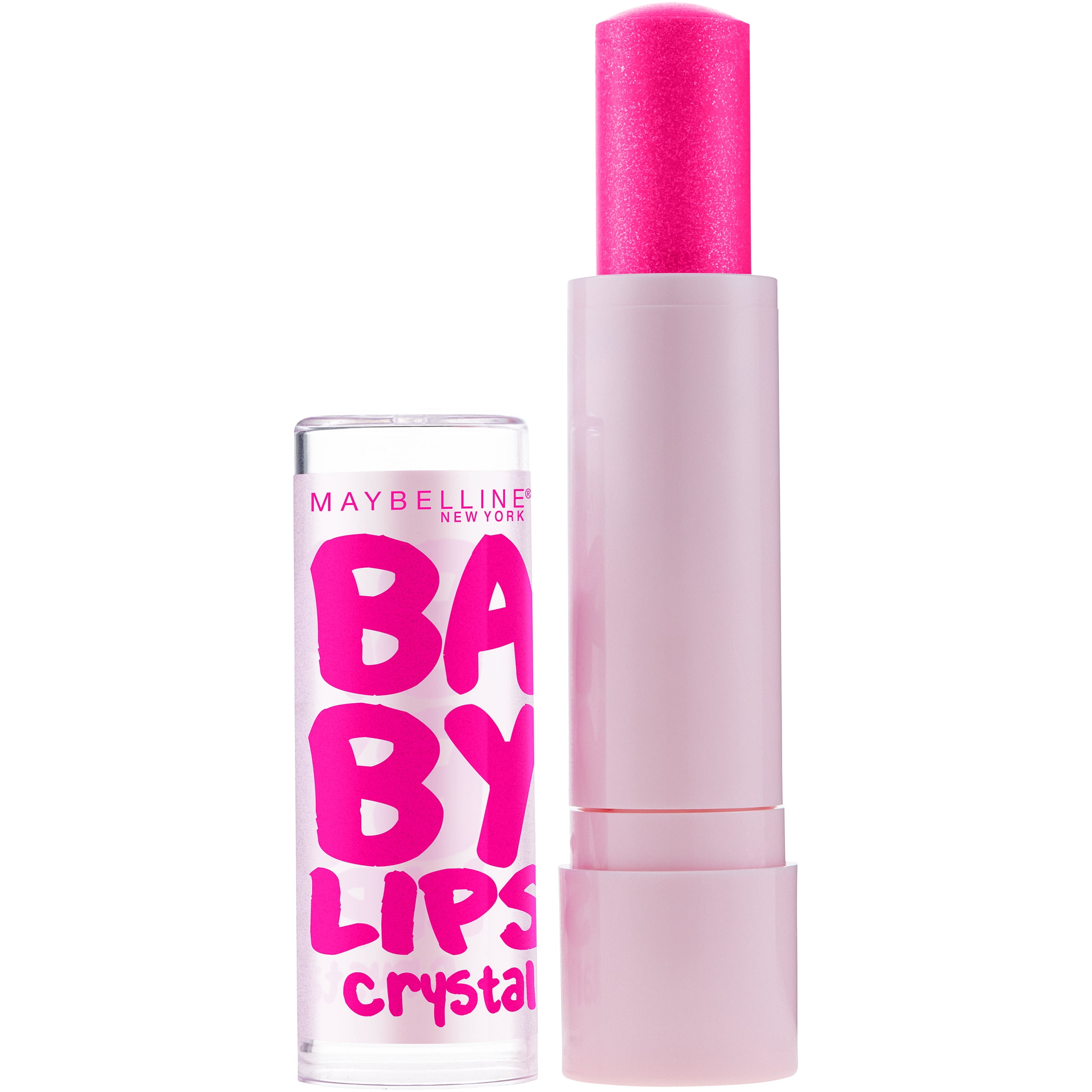 Maybelline New York Baby Lips Crystal Lip Balm, Pink Quartz, 0.15 Oz