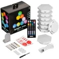 onn. 8Pack RGBIC HEXAGON LIGHTS