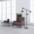 thumbnail image 4 of Henn&Hart 38" Aged Steel Metal Floor Lamp, 4 of 11